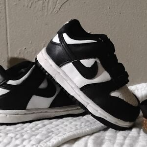 Nike Kids Black and White Sneakers